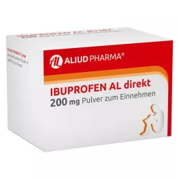IBUPROFEN AL otsene 200 mg pulber suukaudseks kasutamiseks, 20 tk