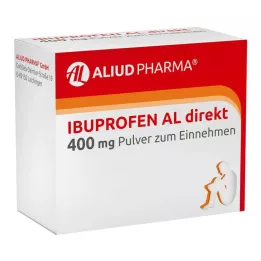 IBUPROFEN AL otsene 400 mg pulber suukaudseks kasutamiseks, 20 tk