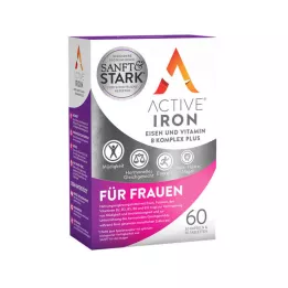 ACTIVE IRON Raua ja B-vitamiini kompleks pluss, 60 tk
