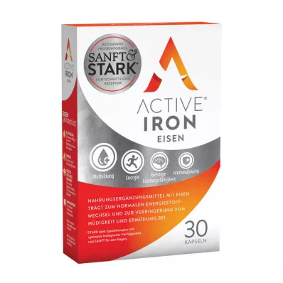 ACTIVE IRON Raudkapslid, 30 tk ACTIVE IRON Raudkapslid, 30 tk