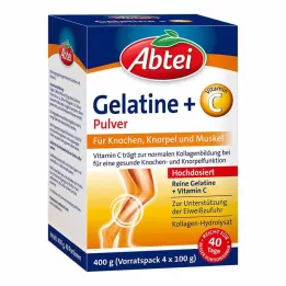 Abtei Gelatiini Plus C-vitamiini pulber, 400 g