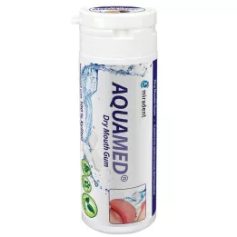 MIRADENT Aquamed Dry Mouth närimiskumm, 30 g