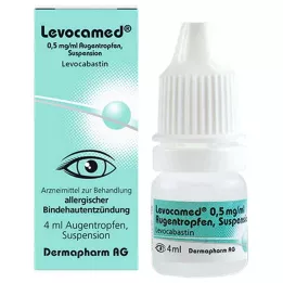 LEVOCAMED 0,5 mg/ml silmatilkade suspensioon, 4 ml