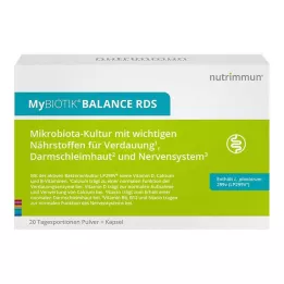 MYBIOTIK BALANCE RDS 20x2 g Plv.+20 kapslit, 1 P