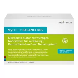 MYBIOTIK BALANCE RDS 40x2 g Plv.+40 kapslit, 1 P