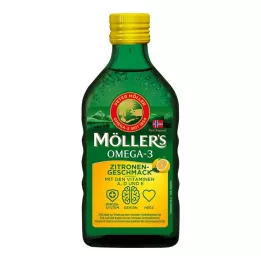 MÖLLERS Omega-3 sidrunimaitseõli, 250 ml