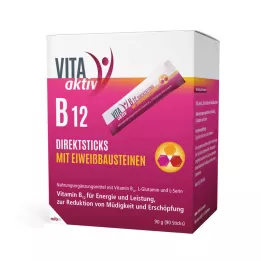 VITA AKTIV B12 otsepulgad valgu ehitusplokkidega, 90 tk