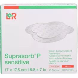 SUPRASORB P-tundlik PU-Schaumv.sacr.bor.17x17,5, 10 tk