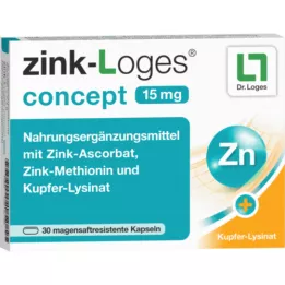ZINK-LOGES Kontseptsioon 15 mg mao Safres.Kapseln, 30 tk