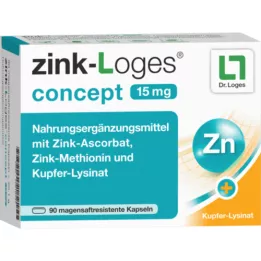 ZINK-LOGES Kontseptsioon 15 mg mao Safres.Kapseln, 90 tk