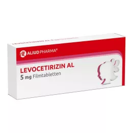 LEVOCETIRIZIN AL 5 mg õhukese polümeerikattega tabletid, 20 tk