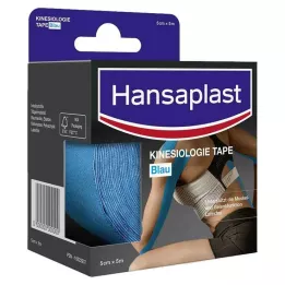 HANSAPLAST Sport Kinesiology Teip 5 cmx5 m sinine, 1 tk