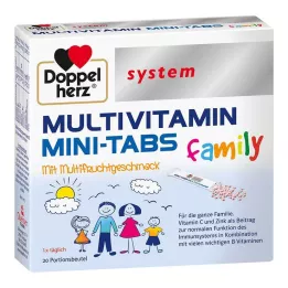 DOPPELHERZ Multivitamin Mini-Tabs peresüsteem, 20 tk