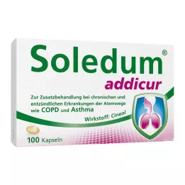 SOLEDUM addicur 200 mg gastroresistentsed pehmekapslid, 100 tk