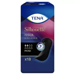 TENA SILHOUETTE Mini noir sisetallad, 18 tk