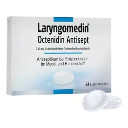 Laryngomedine Octenidine Antisept, 24 tk