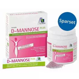 D-MANNOSE SPARSET 15xStick + 100 g pulber, 1 P