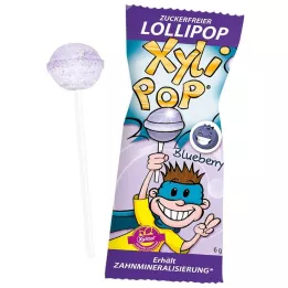 MIRADENT XyliPOP Lolli hambaravi Lolli mustikas 1X6 g, 1X6 g
