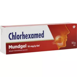 CHLORHEXAMED Mundgel 10 mg/g geel, 50 g