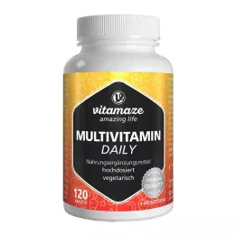 MULTIVITAMIN DAILY ilma joodita taimetoidukapslid, 120 tk