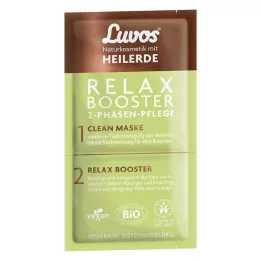 LUVOS Healing Clay Relax Booster&Clean Mask 2+7,5ml, 1 P