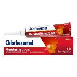 CHLORHEXAMED Mundgel 10 mg/g geel, 9 g