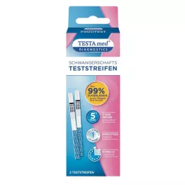 TESTAMED Varajase raseduse testribad, 1 tk