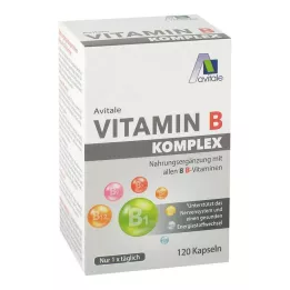 VITAMIN B KOMPLEX kapslid, 120 tk