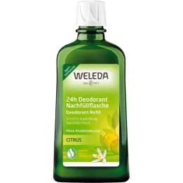 WELEDA Citrus 24H Deodorandi täitmise pudel, 200 ml