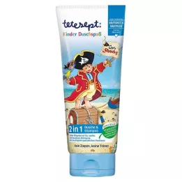Tetesept 2 In 1 dušš ja šampoon Kapten Sharky, 200 ml