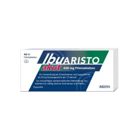 IBUARISTO akut 400 mg õhukese polümeerikattega tabletid, 50 tk