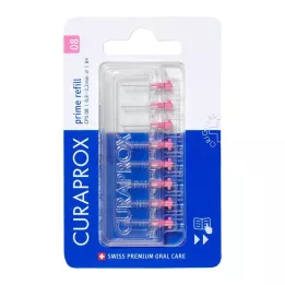 CURAPROX CPS 08 prime Interdental Brushs Refill, 8 tk