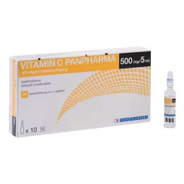 VITAMIN C PANPHARMA 100 mg/ml süstelahus, 10X5 ml