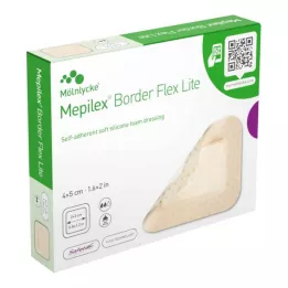 MEPILEX Border Flex Lite vahtplastist side 4x5 cm, 10 tk