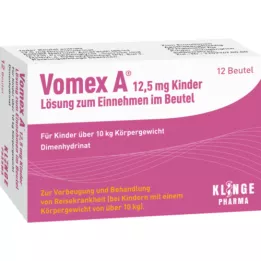 VOMEX A 12,5 mg last LSG.Z. aktsepteerige kotis, 12 tk