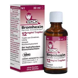 BROMHEXIN Hermes Arzneimittel 12 mg/ml tilgad, 30 ml