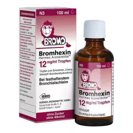 BROMHEXIN Hermes Arzneimittel 12 mg/ml tilgad, 100 ml