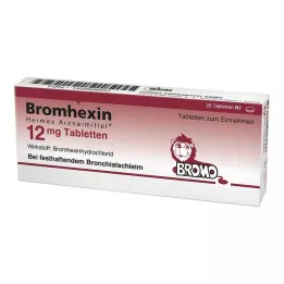 BROMHEXIN Hermes Arzneimittel 12 mg tabletid, 20 tk