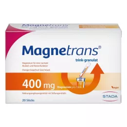 MAGNETRANS 400 mg joogigraanulid, 20X5,5 g