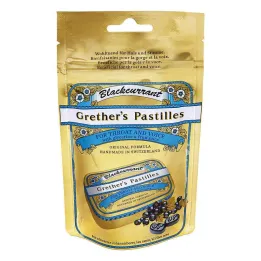 Grethersi mustsõstra kuldse suhkruga pastillekoti täidis (100g)