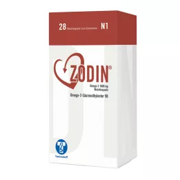 ZODIN Omega-3 1000 mg pehmekapslid, 28 tk