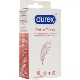 DUREX eriti õhukesed kondoomid, 8 tk