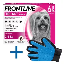 FRONTLINE Tri-Act lahus määrimiseks koertele 2-5 kg, 6 tk