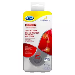 SCHOLL 3/4 lisab kanna ja valu 37-39,5, 1x2 tk