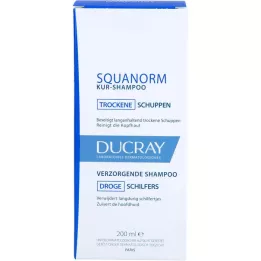 DUCRAY SQUANORM kuiv kõõmavastane šampoon, 200 ml