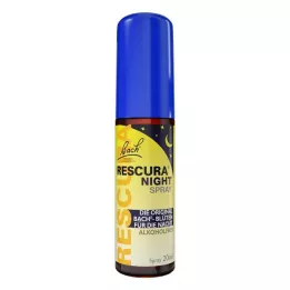 BACHBLÜTEN Original Rescura Night Spray alkoholivaba, 20 ml