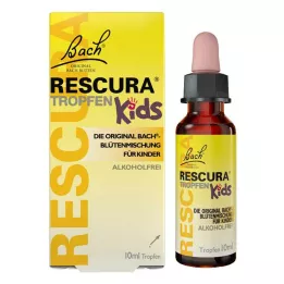 BACHBLÜTEN Original Rescura Kids Tro, alkoholivaba, 10 ml