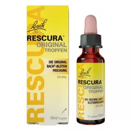 BACHBLÜTEN Original Rescura alkoholiga tilgad, 10 ml