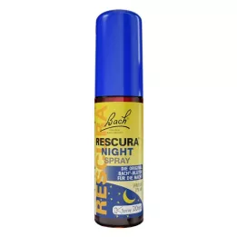 BACHBLÜTEN Original Rescura Night Spray alkoholiga, 20 ml