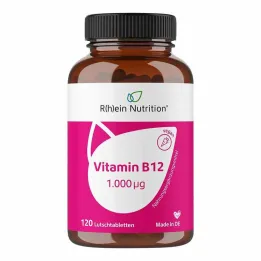Vitamiin B12 1000 µg pastillid vegan, 120 tk
